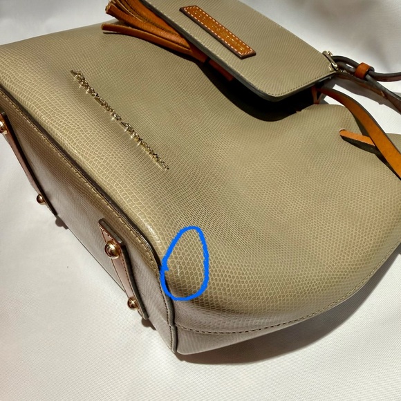 Dooney & Bourke Serena Drawstring Bucket Bag with Attached Pouch - 2015-2016 - Picture 15 of 16